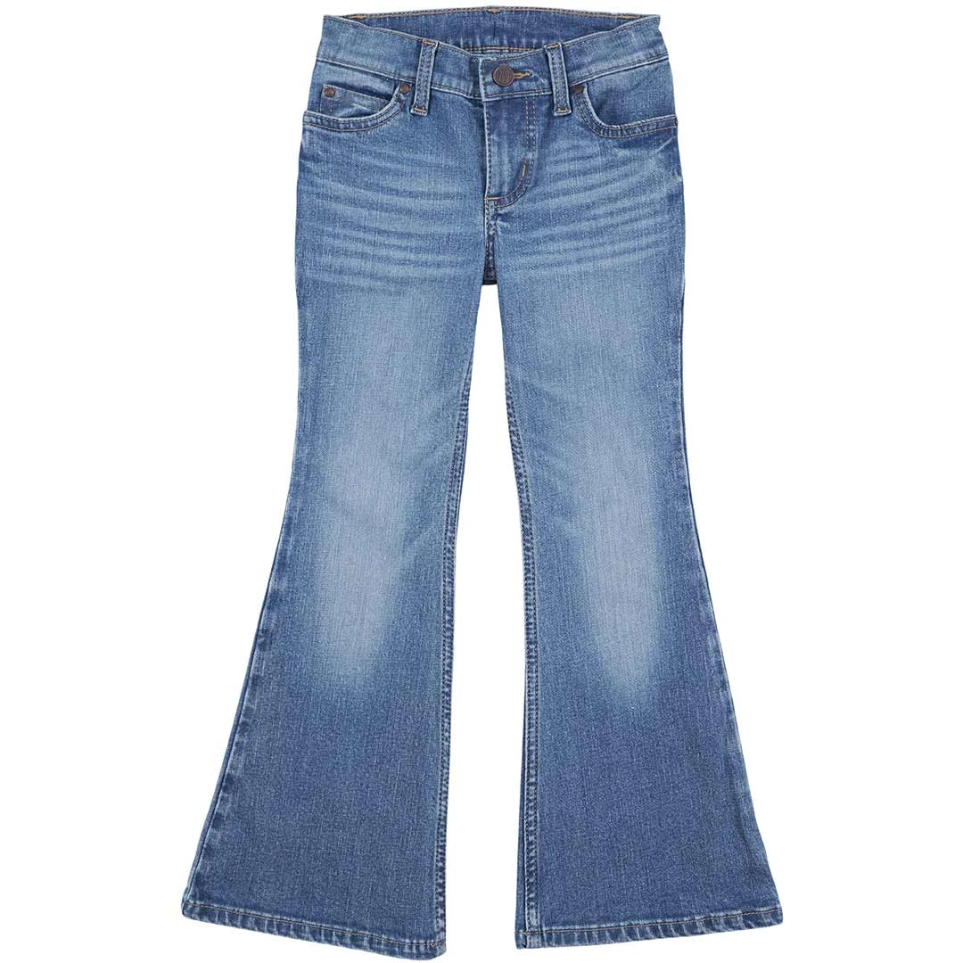 Wrangler Youth Girls' Etta Flare Leg Jeans 4 Wrangler Youth Girls' Etta Flare Leg Jeans - Image 2