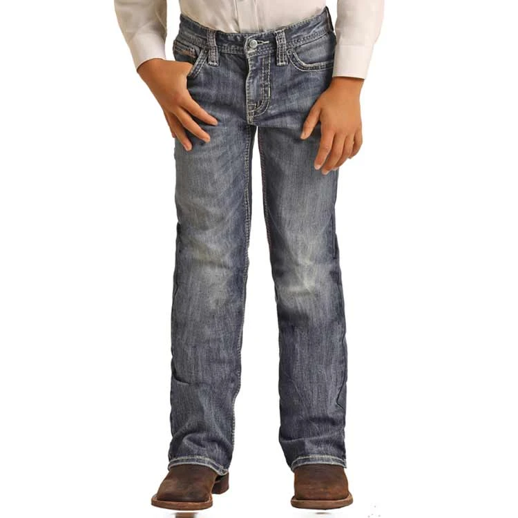 Rock & Roll Denim Boys' BB Gun Bootcut Jeans 5 Rock & Roll Denim Boys' BB Gun Bootcut Jeans - Image 3