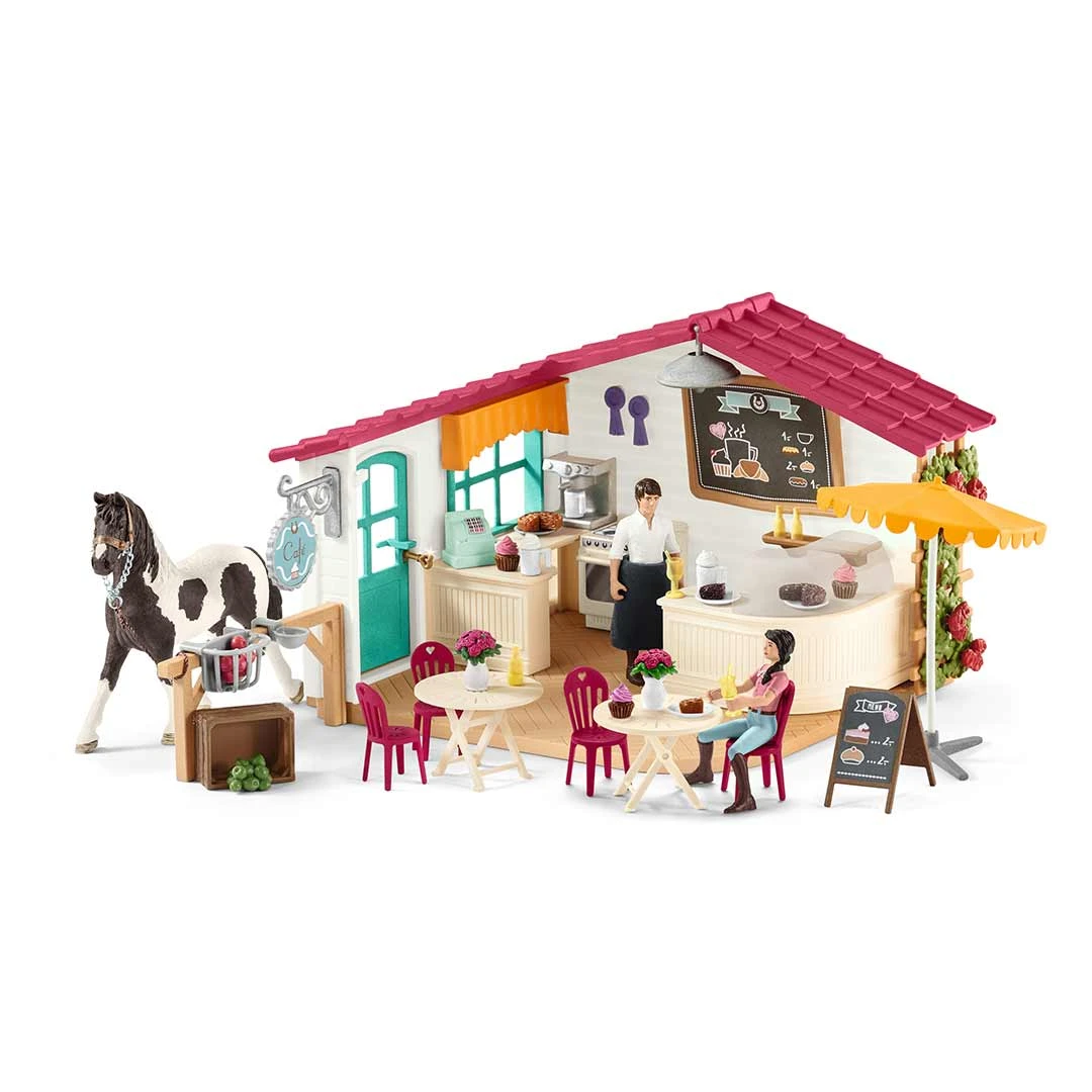 Schleich Rider Café Toy Set 4 Schleich Rider Café Toy Set - Image 2