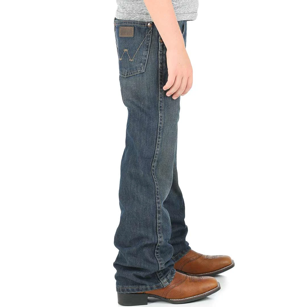 Wrangler Boys' Retro Bootcut Jeans (1-7) 4 Wrangler Boys' Retro Bootcut Jeans (1-7) - Image 2