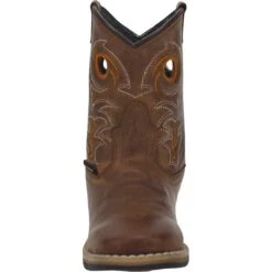 Dan Post Kids' Storms Eye Jr Leather Cowboy Boots -Wrangler || Schleich || ROPER Shop img77330 dan post kids storms eye jr leather cowboy boots