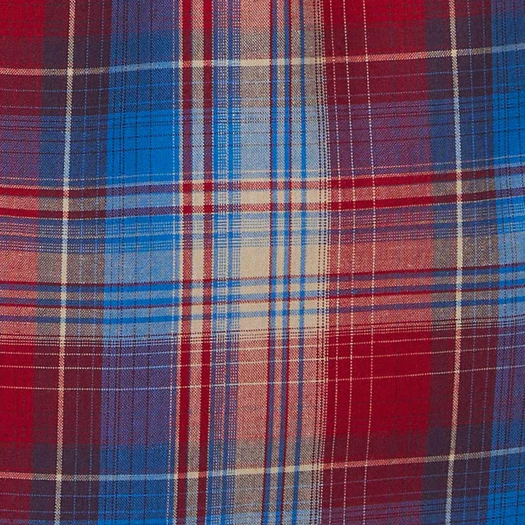 Wrangler Boys' Retro Sawtooth Plaid Snap Shirt 6 Wrangler Boys' Retro Sawtooth Plaid Snap Shirt - Image 4