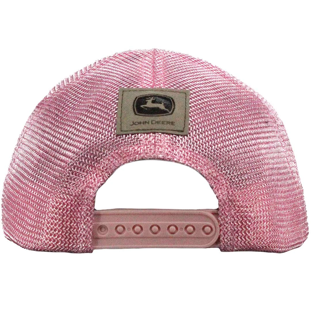 John Deere Girls' Glitter Snap Back Cap 4 John Deere Girls' Glitter Snap Back Cap - Image 2