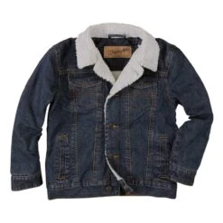 Wrangler Boys' Sherpa Lined Jean Jacket -Wrangler || Schleich || ROPER Shop img92189 wrangler boy s sherpa lined jean jacket
