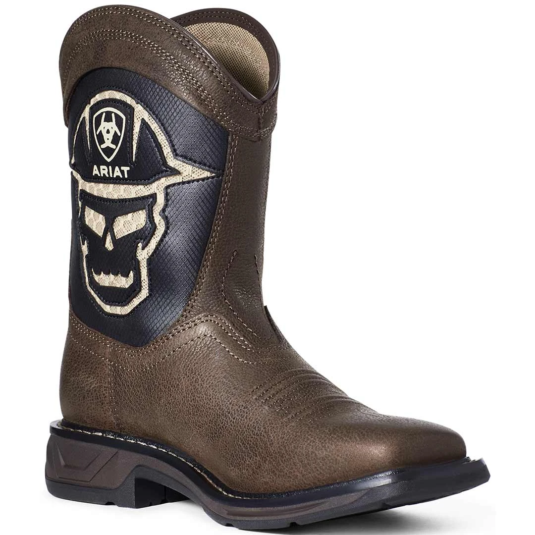 Ariat Youth WorkHog XT VentTEK Bold Cowboy Boots 4 Ariat Youth WorkHog XT VentTEK Bold Cowboy Boots - Image 2