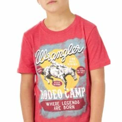 Wrangler Boys' Rodeo Camp T-Shirt -Wrangler || Schleich || ROPER Shop img96473 wrangler boy s rodeo camp t shirt