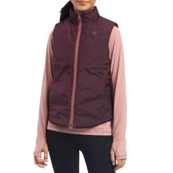 Ariat Girls' Bella Reversible Insulated Vest -Wrangler || Schleich || ROPER Shop img98245 ariat girls bella reversible insulated vest