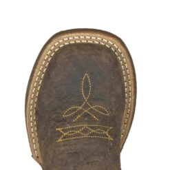 Old West Kids' Distressed Vamp Cowboy Boots -Wrangler || Schleich || ROPER Shop img98246 old west kids distressed vamp cowboy boots