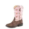 Roper Girls' Floral Shine Square Toe Cowgirl Boots 2 Roper Girls' Floral Shine Square Toe Cowgirl Boots -Wrangler || Schleich || ROPER Shop kar 91812262046 m