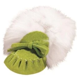 Laurentian Chief Baby Fur Trim Moccasins