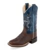 Old West Boys' Square Toe Cowboy Boots -Wrangler || Schleich || ROPER Shop old BSC1914 m