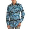 Rock & Roll Cowboy Boys' Aztec Print Snap Shirt -Wrangler || Schleich || ROPER Shop rock roll cowboy boys aztec print snap shirt