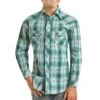 Rock & Roll Cowboy Boys' Plaid Print Snap Shirt -Wrangler || Schleich || ROPER Shop rock roll cowboy boys plaid print snap shirt