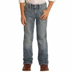 Rock & Roll Denim Boys' Reflex BB Gun Bootcut Jeans 7 Rock & Roll Denim Boys' Reflex BB Gun Bootcut Jeans -Wrangler || Schleich || ROPER Shop rock roll denim boy s reflex bb gun bootcut jeans