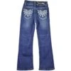 Rodeo Girl Girls' Dreamcatcher Bootcut Jeans 1 Rodeo Girl Girls' Dreamcatcher Bootcut Jeans -Wrangler || Schleich || ROPER Shop rodeo girl girls dreamcatcher bootcut jeans