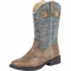 Roper Boys' Daniel Cowboy Boots -Wrangler || Schleich || ROPER Shop roper boy s daniel cowboy boots