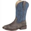 Roper Youth Boys' Blue Shaft Cowboy Boots -Wrangler || Schleich || ROPER Shop roper youth boys blue shaft cowboy boots