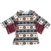 Shea Baby Toddler Girls' Buffalo Print Fringe Dress -Wrangler || Schleich || ROPER Shop shea baby toddler girls buffalo print fringe dress