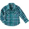 Wrangler Baby Boys' Plaid Snap Shirt -Wrangler || Schleich || ROPER Shop wrangler baby boys plaid snap shirt