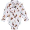 Wrangler Baby Girls' Rodeo Print Snap Bodysuit 2 Wrangler Baby Girls' Rodeo Print Snap Bodysuit -Wrangler || Schleich || ROPER Shop wrangler baby girls rodeo print snap bodysuit