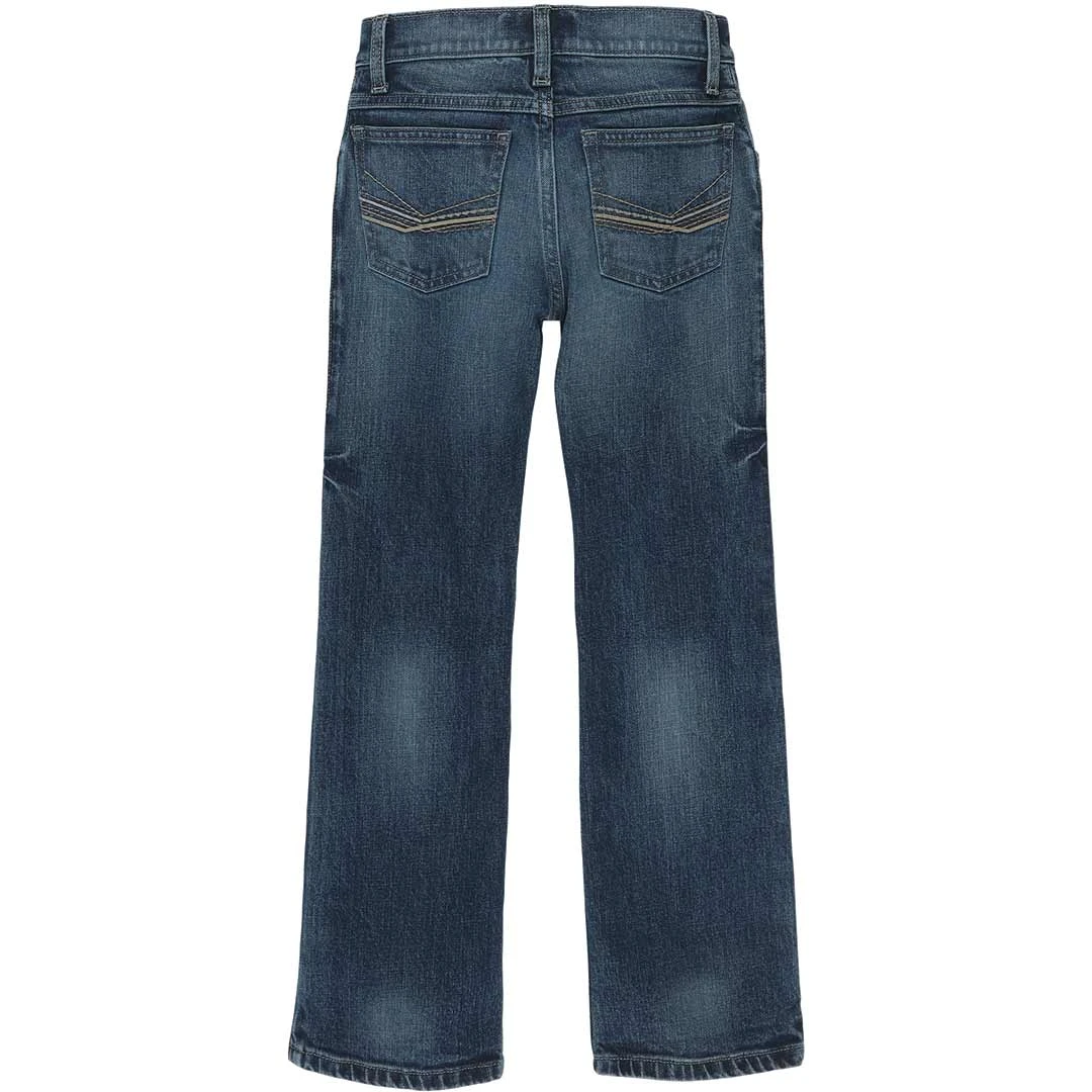 Wrangler Boy's 20X No. 42 Slim Fit Bootcut Jeans 3 Wrangler Boy's 20X No. 42 Slim Fit Bootcut Jeans