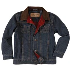 Wrangler Boys' Blanket Lined Jean Jacket